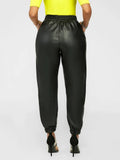 High Waist PU Leather