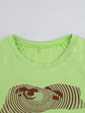 Turbo Eye Cropped Tank Top-Outfit