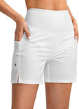 Shorts Pocket Five Points Female Fitness Yoga Fitness Golf Tennis Sports Shorts-Outfit
