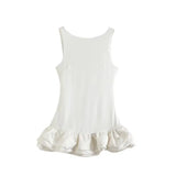 Summer Women's New Fashion Solid-Colored Sleeveless