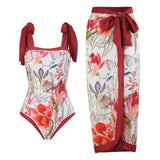 Toloer One-Piece Bikini Suit Women's Bikini Three-Piece
