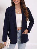 Wish Spring And Autumn Fashion Splicing Collar Repair Cardigan Temperament