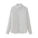 New Wave Spot Printed Shirt 2328125 Miniskirt 2496125-Outfit