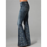 3D Digital Printing In Autumn And Winter 2025 Women's Fashion Thin Denim