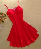 Sexy Women Lingerie Nightgown Casual Ladies Sleepwear Nightdress Camisola Vestidos Femininos Nightie Women