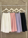 Xixi 2025 Spring New Temperament Commute High-Waisted Half-Body Skirt A-Word Dress