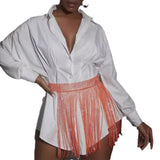 Toloer Net Skirt 2023 Sexy Flash Drill Strap Splicing So-Sui Grid Women's Skirt