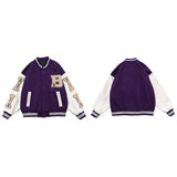 Bomber Jackets Men's Coat Harajuku Baseball Jacket 2021 Autumn Unisex Boyfriend Style Varsity Hiphop