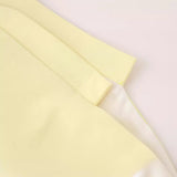 New Folding Decoration Asymmetric Trim Tecto