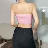 Fashion Sexy Backless Short Slim Crop