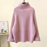 Korean Version Of The Suit Women's 2025 Autumn And Winter High-End Relaxation Knitted Sweater Half-Dress