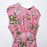 Blended Print Dress In Spring 3067737-Outfit