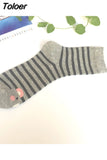 1pair Cute Cartoon Women's Cotton Socks Kawaii Rabbit Sheep Giraffe Pattern Socks Funny Happy Harajuku Female