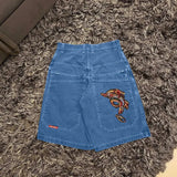 Shorts Y2K Hip Hop 2023 Original Gothic Pocket Baggy Jeans Shorts Man-Outfit