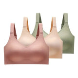 3pcs/set Sexy Seamless Bras For Women Wire Free Active