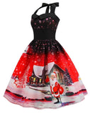 Print Halter Party Christmas