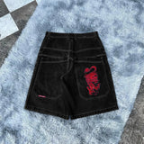 Shorts Y2K Hip Hop 2023 Original Gothic Pocket Baggy Jeans Shorts Man-Outfit