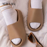 Thick Bottom Slippers Home Platform Chunky Heel Living Room Bathroom Slides Non Slip Trend Designer Shoes Ladies