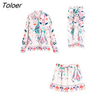 Women Vintage Graffiti Totem Floral Print Knotted Sarong Skirt Faldas Mujer Female Back Zipper Chic Slim Vestidos