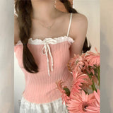 Hottie Sexy Small Small Wooden Ear In The Summer New Korean Version Of The Short Knit