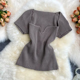 Babes Style Short-Sleeved Design Sense Of Small Side Collar Machine Collar Collar Collar Collar Collar Collar Collar Collar Collar Collar Collar Collar Collar Collar Collar Collar Collar Collar Collar Collar Collar Collar Collar