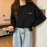 Sweater Woman 2025 Spring And Autumn New Design High-Waisted Suzu Outside Wear Knitting