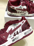 Skippin' School Shooting Heart Sneakers-Outfit