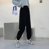 Three-Dimensional Sports Pants Women's Korean Version Of Loose Giose Feet Spring And Autumn Trend Wearing Casual Women's