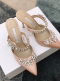 party 2022 European and American new style ladies sandals, high heels with diamond