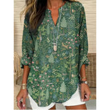 Women's Clothing Spring And Autumn Small V-Neck Long Sleeves Independent Day Crumums Simple Casual Temperament T-Shirt Long