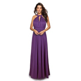 Style Multi-Wear Multi-Rope Cross-Back Sexy Bandage Dress Long Dress-Outfit
