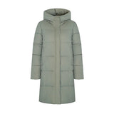 Down Cotton Clothes Winter Dress Female 2024 New Long Thick Cotton-Padded Jacket Advanced Sense Super Good-Looking Black Cotton-Padded Clothes-Outfit