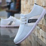Casual Shoes Mens Canvas Shoes Fashion Male Loafers Driving Moccasins Hombre Male Shoes Adulto Lace Up Wedding Dress