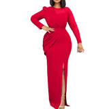 Large Size Women's Dress 2025 New Mesh Splicing Dress Dress Dress