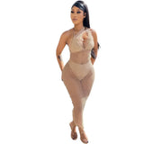 Fashion Sexy Mesh Cutout
