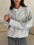 2025 New Casual Fashion Simple Zipper