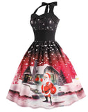 Print Halter Party Christmas