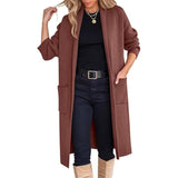 Women's New Autumn And Winter Fashion Women's Long Hair To Open The