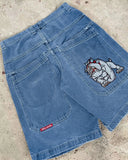 Shorts Y2K Hip Hop 2023 Original Gothic Pocket Baggy Jeans Shorts Man-Outfit