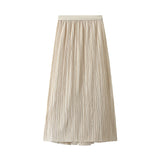 Autumn Vintage Fall Dress Slim Swing Fishtail Skirt Women Fashion A Word Morphine Half Dress