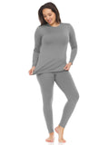 And Winter Warm Underwear Women's Seamless Slim Comfortable Elastic Solid Color Long-Sleeved Trousers Autumn Suit Long Johns-Outfit