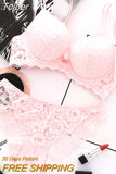 Wireless Sweet Sexy Lingerie Femme Sheer Bra Design Bras Set For Women Invisible Push Up Bra Set Underwear Lace