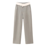 New Asymmetrical Double Vest 7655728 Matching Trousers 3173728-Outfit