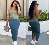 Women's New Sexy Hottie Gradually Erased Chest Open Fork Ass Elastic Denim