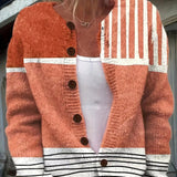 New 3D Printed Women's Cardigan Knitted Jacket Spring Autumn Shirt