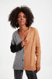 Trendyol Colorblock Knitwear Cardigan