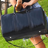 Travel Bag Large Duffle Independent Big Fitness Bags Handbag Bag Luggage Shoulder Bag Black Men Fashion Zipper
