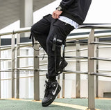 Men's Overalls Trousers 2023 Spring And Autumn New Men's Trousers Chaopai High Street Casual Trousers And Men's Trousers-Outfit