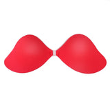 Seamless Strapless Bra Women's Super Push Up Bra Self-Adhesive Silicone Wedding Party Underwear A B C D E F Cup Fly