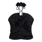 Sexy Summer Clothes For Women Sleeveless Slim Print Colorblock Patchwork Floral Tank Tops Women's Fashion New